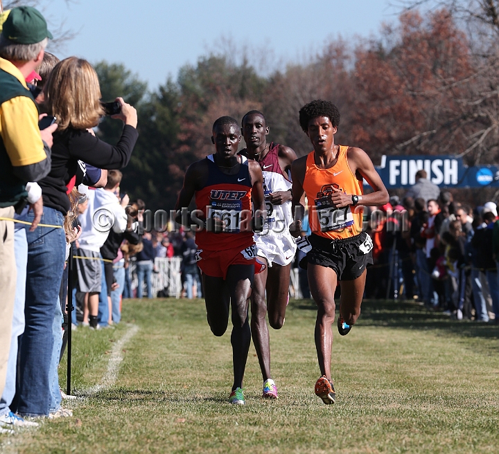 2012NCAA XC-137.JPG - 2012 NCAA D1 Cross Country Championships, November 17, 2012, held in Louisville, KY.